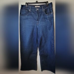 Levi's Dark Blue Flare Jeans